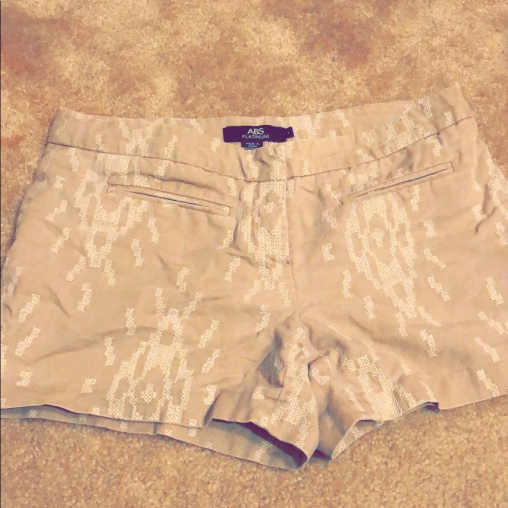 Tan shorts